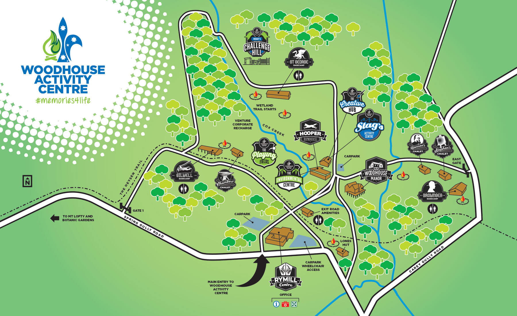 Map » Woodhouse Activity Centre