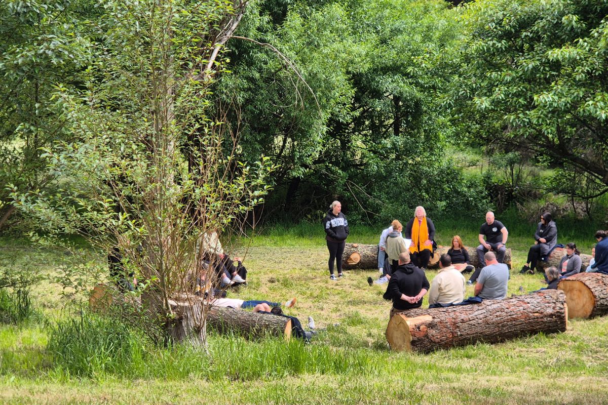 In Balance workplace wellbeing workshop at Woodhouse