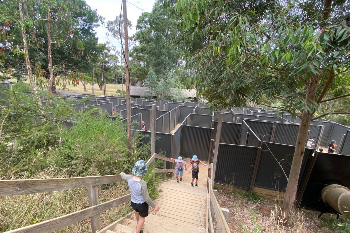 The Labyrinth maze at Woodhouse