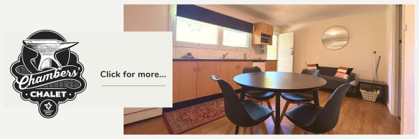 Chambers Chalet website banner