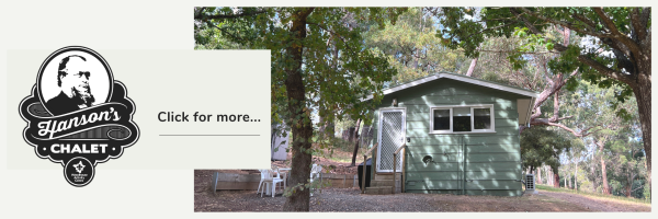 Hansons Chalet website banner