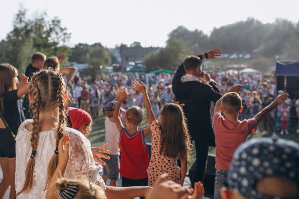 Flameboree stage comes alive